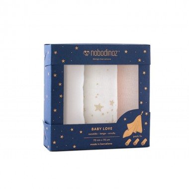 coffret 3 petites Langes...
