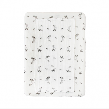 Housse de matelas à langer 50x70 cm pour bébé - oursons - 100% coton –  Pimousse-store