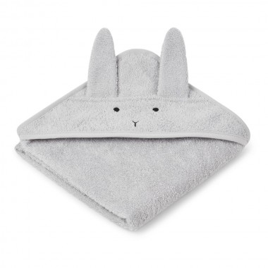 Cape de bain Albert Lapin gris