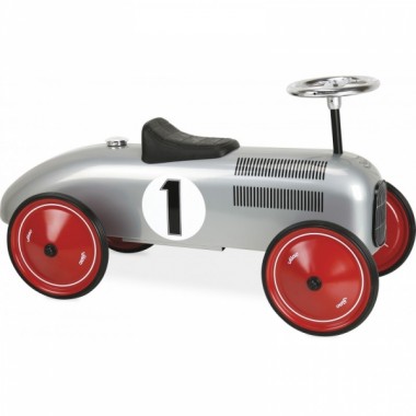 Porteur Vintage Gris et rouge