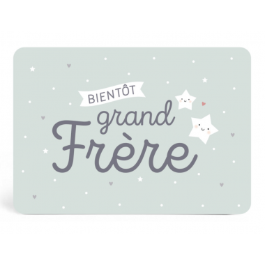 Carte bientôt grand frère -...