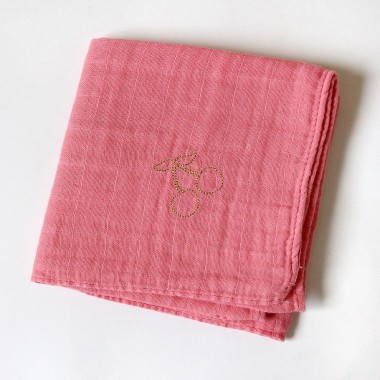 Lange Brodé - Corail