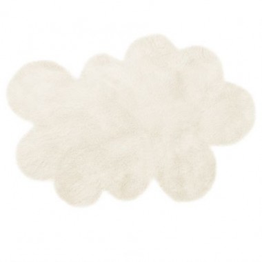 Tapis moyen nuage - Blanc