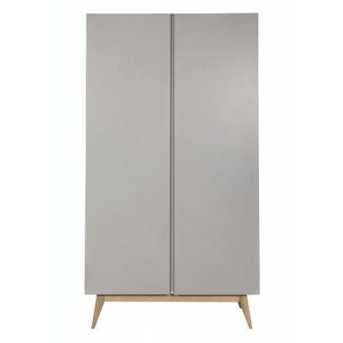 Armoire 2 portes Trendy - Gris