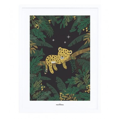 Affiche encadrée Guépard...