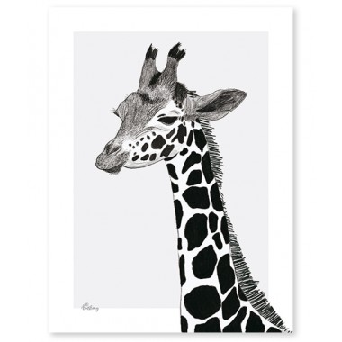 Affiche Girafe