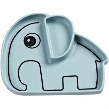 Assiette en silicone Elphee...