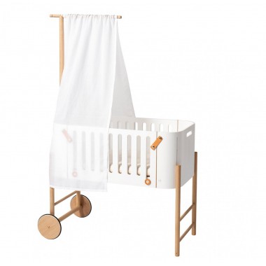 Lit cododo wood Oliver Furniture avec flèche de lit matelas, protège matelas,  sangles, kit de conversion en banc - Oliver Furniture