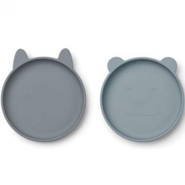 Lot de 2 assiettes Olivia -...