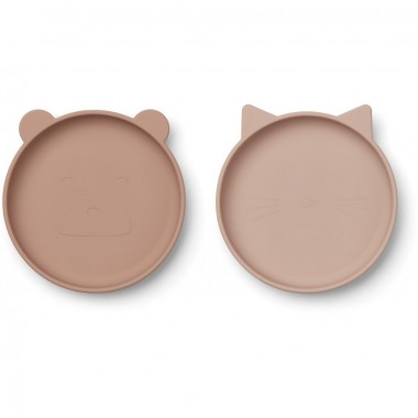 Lot de 2 assiettes Olivia -...