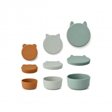 Set de 3 lunch box Corgan -...