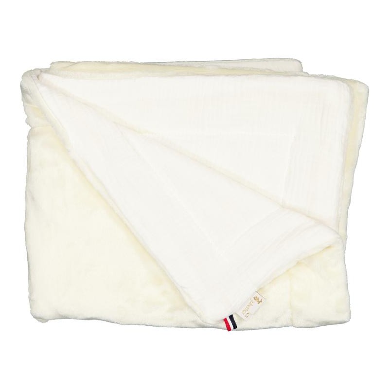 Drap housse bébé en double gaze de coton Oeko-Tex made in France