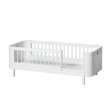 Lit junior Wood Mini+ - Blanc