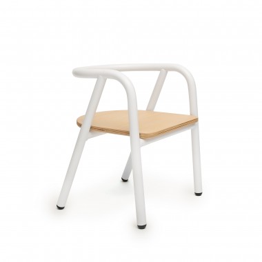 Chaise enfant HITO - Blanc