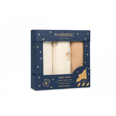 coffret 3 petites Langes...