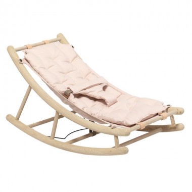 Transat bébé Wood - Chêne Rose