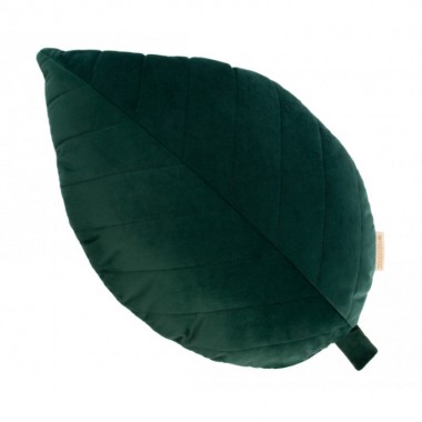 Coussin Feuille en velours...