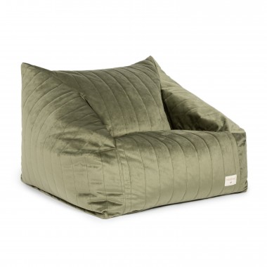 Pouf Chelsea Velvet - Olive...