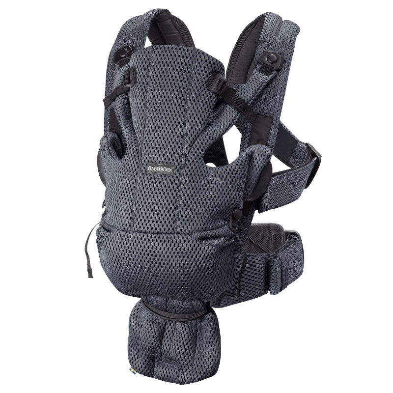 Porte-bébé Move Mesh 3D Anthracite Babybjörn - Les Enfants Rêveurs