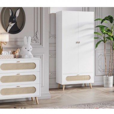 Armoire dressing design enfant avec espace penderie - Concept Vox