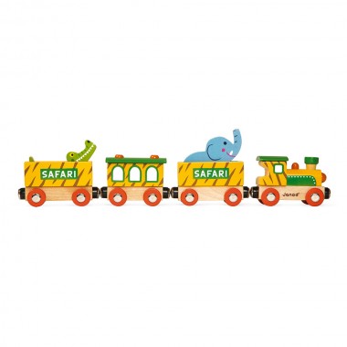 Train Safari Story en bois...