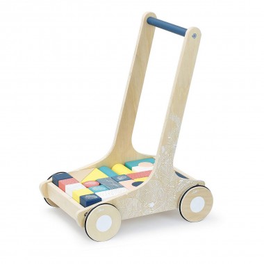 Chariot de marche avec activités en bois FSC - Little Farm LITTLE DUTCH,  Vente en ligne de Trotteur - Porteur et