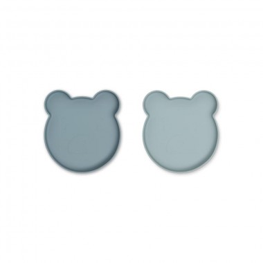 Lot de 2 assiettes Marty...