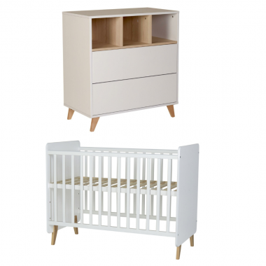 Chambre duo loft white QUAX...