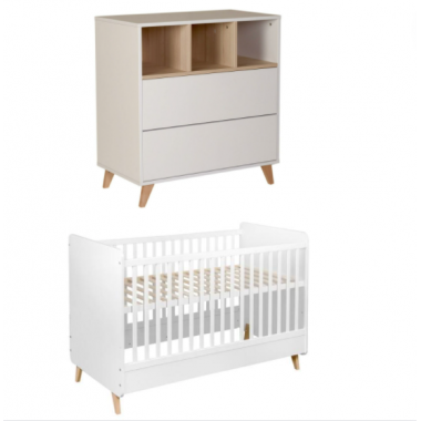 Chambre duo Loft white QUAX...