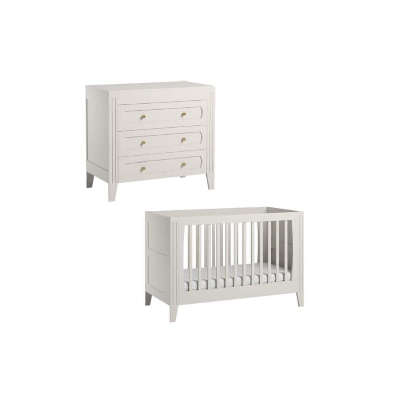 Commode Charlotte Vox Blanc - Les Enfants Rêveurs