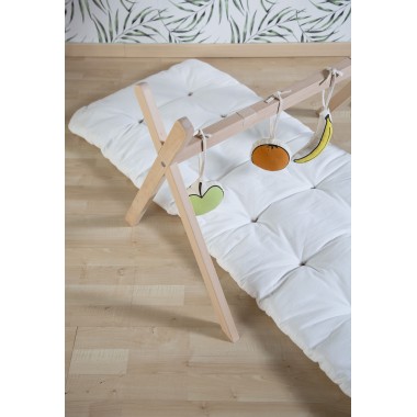 Support en Bois Naturel Tipi pour Couffin Moïse - Childhome