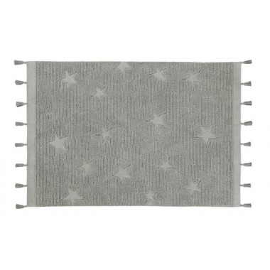 Tapis Hippy Stars - Gris