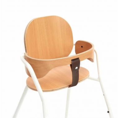 Chaise Haute Évolutive en Bois Pour Bébé - Floris – Loupiot France