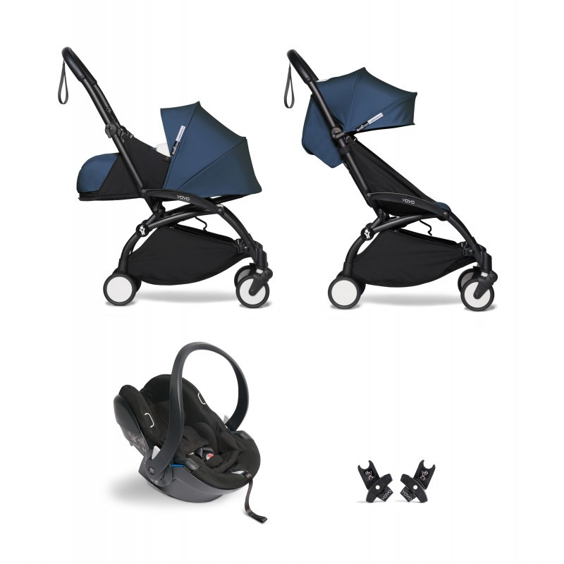 Trio combiné nacelle cosy poussette Bébé Confort