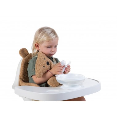 Coussin pour chaise haute Evolu/Evowood cuir Nude Childhome - Bambinou