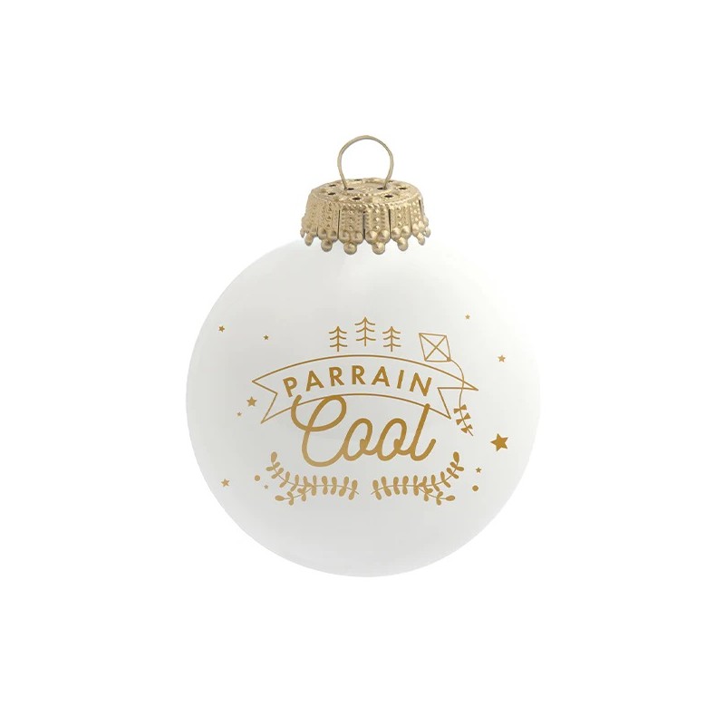 Boule de Noël - Parrain Cool I Baubels I Les Enfants Rêveurs