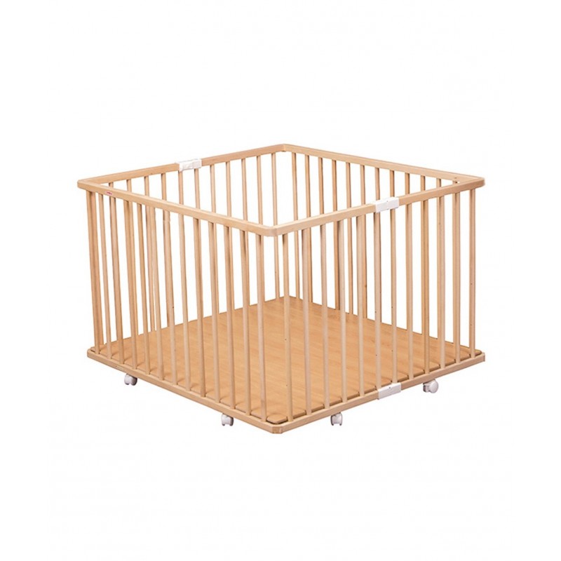 Où trouver un parc bébé en bois pliable - Joli Place