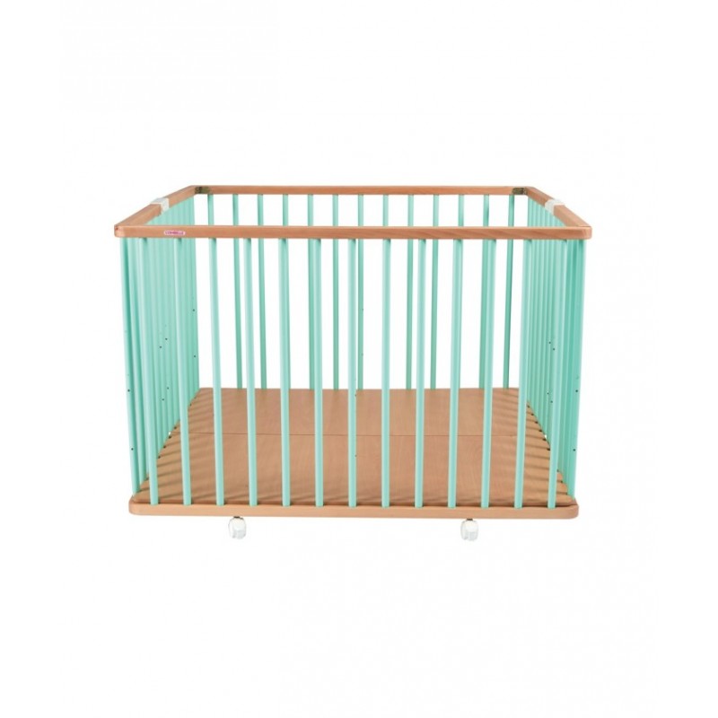 Où trouver un parc bébé en bois pliable - Joli Place