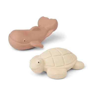 Jouet de bain Canard Jeux de bain Bébé Jeu de bain Enfant 1 2 3 ans,  Animaux Flottant Remontage Jouet pour Piscine Eau Cadeau Fille Garçon, Bpa  Gratuit, Ensemble de 4