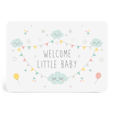 Carte Welcome Little Baby - ZÜ