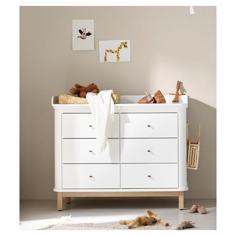 Pieds courts pour Bureau Wood Oliver Furniture pour chambre enfant - Les  Enfants du Design