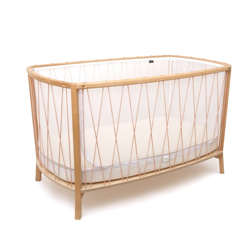 Chambre bébé complète Gaspard blanc/bois