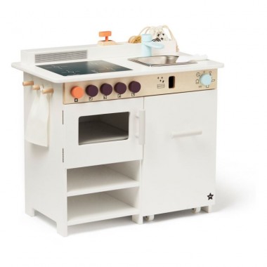 Cuisine en bois équipée...