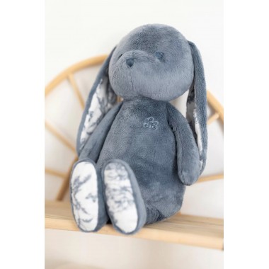 AUGUSTIN LE LAPIN 25 cm - Bleu