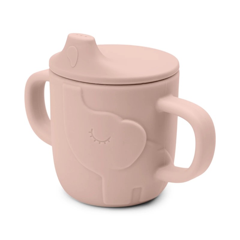 Tasse d'apprentissage Peekaboo Elphee Rose I Done by Deer I Les Enfants  Rêveurs