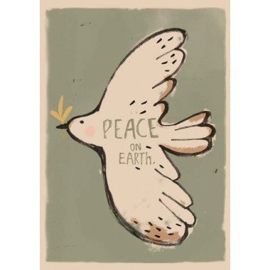 Affiche Oiseau de paix  -...