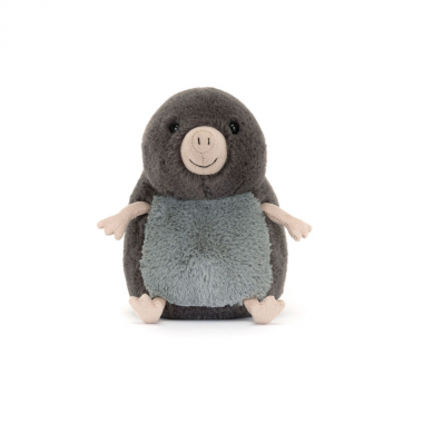 Peluche taupe Miswel -...