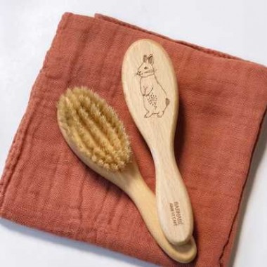 Brosse à cheveux pour bébé Nobodinoz