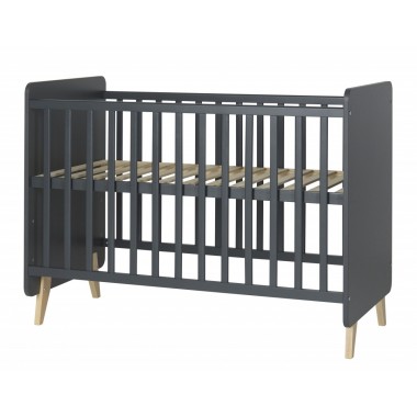 Lit bébé Loft Anthracite