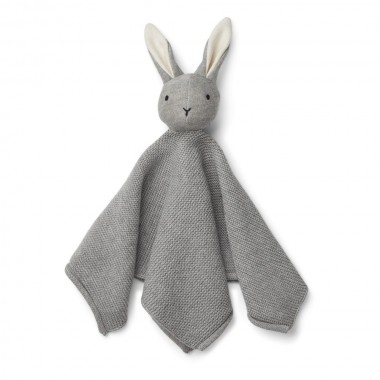 Doudou lapin Milo en coton...